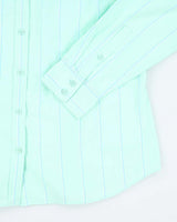 Vintage Tommy Hilfiger Striped Long Sleeve Shirt - L