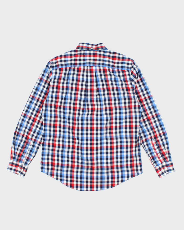 Vintage Tommy Hilfiger Checked Long Sleeve Shirt - M