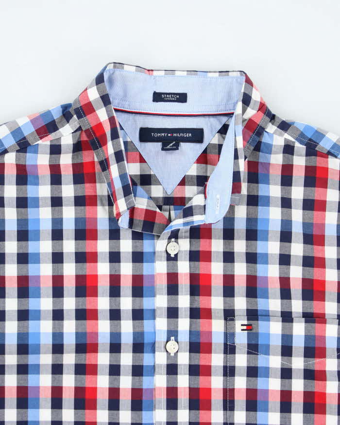Vintage Tommy Hilfiger Checked Long Sleeve Shirt - M