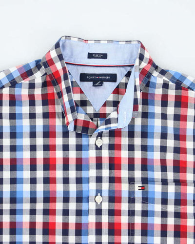 Vintage Tommy Hilfiger Checked Long Sleeve Shirt - M