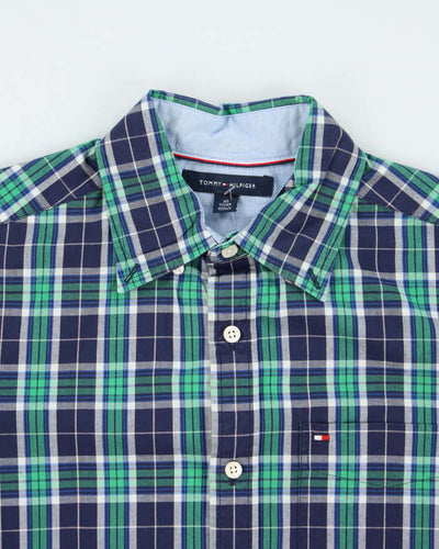 Vintage Tommy Hilfiger Checked Long Sleeve Shirt - XS