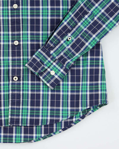 Vintage Tommy Hilfiger Checked Long Sleeve Shirt - XS