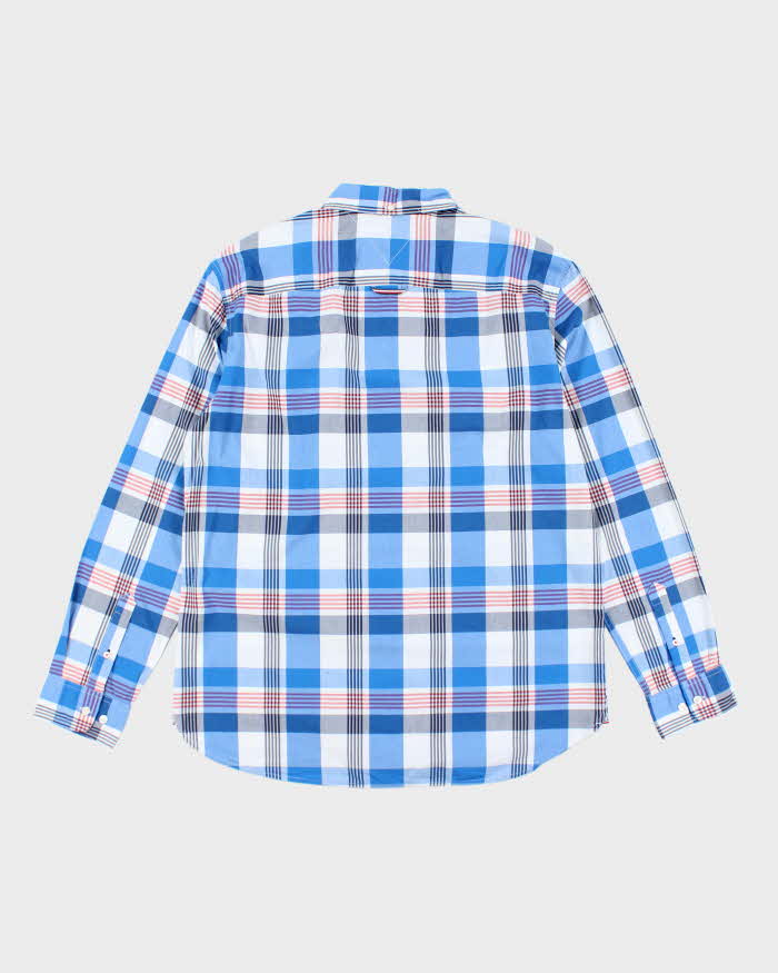 Vintage Tommy Hilfiger Checked Long Sleeve Shirt - XL