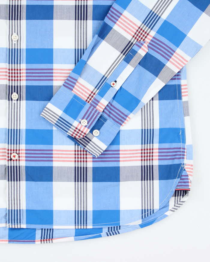 Vintage Tommy Hilfiger Checked Long Sleeve Shirt - XL
