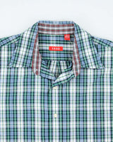 Vintage Izod Checked Long Sleeve Shirt - M