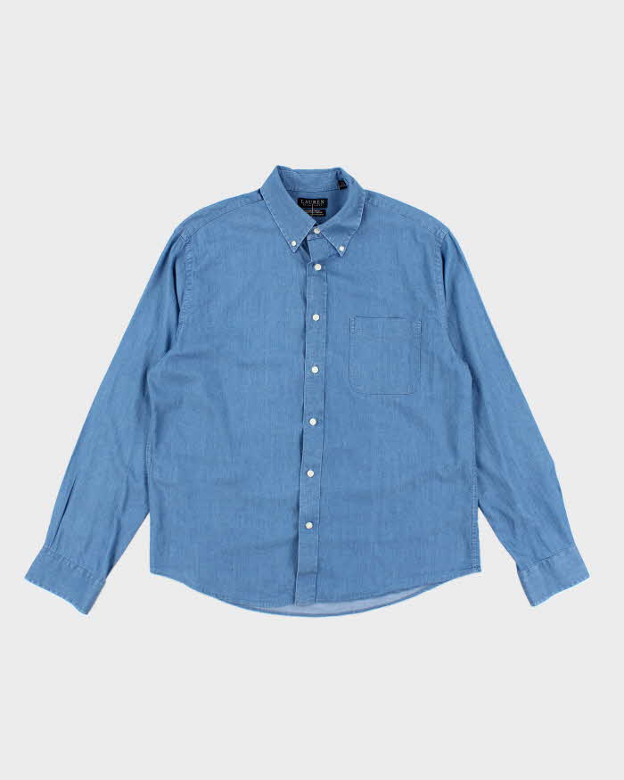 Vintage Ralph Lauren Light Weight Denim Shirt - L