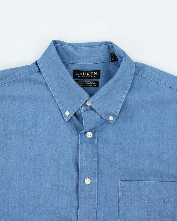 Vintage Ralph Lauren Light Weight Denim Shirt - L