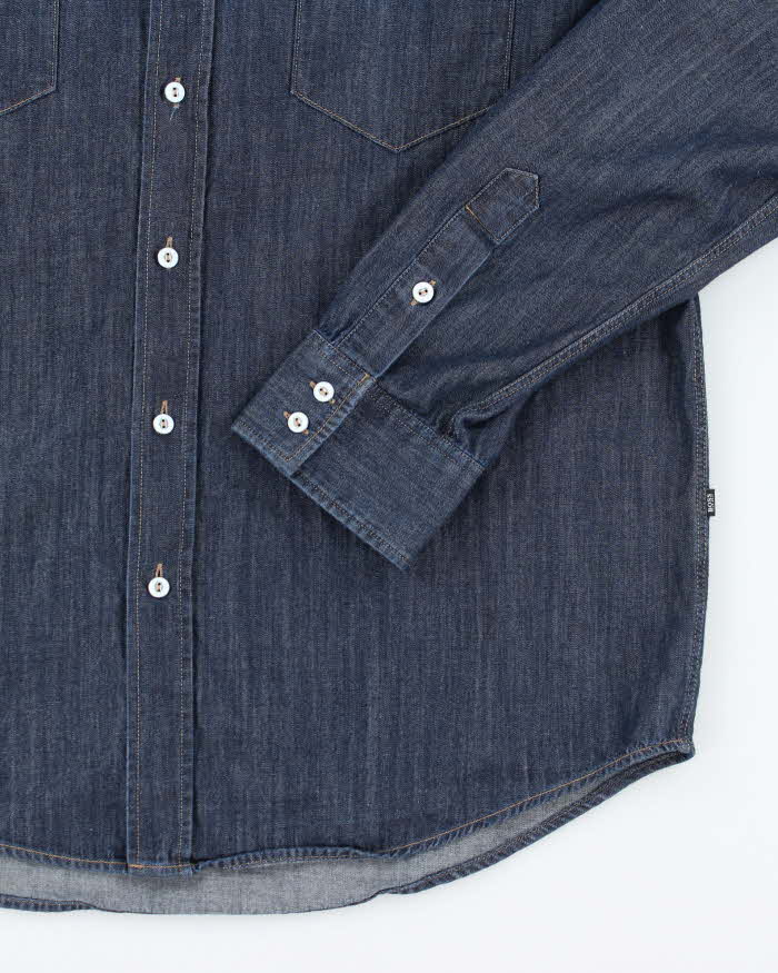 Vintage Hugo Boss Denim Shirt - XL