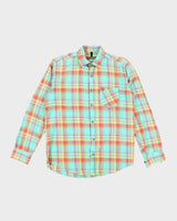 Vintage Benetton Checked Long Sleeve Shirt - L