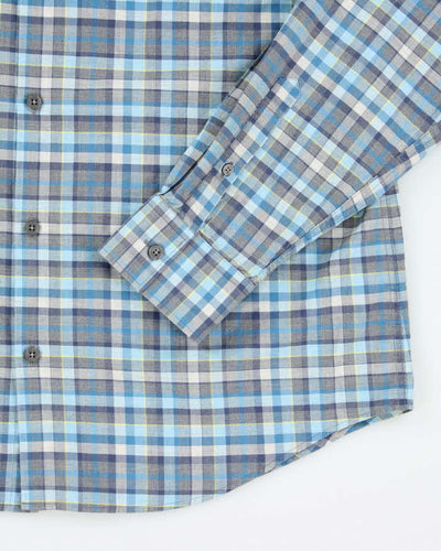 Calvin Klein Checked Long Sleeve Shirt - L