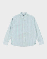 Vintage Club Monaco Checked Long Sleeve Shirt - L