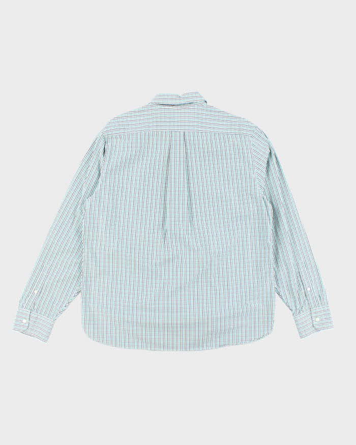 Vintage Club Monaco Checked Long Sleeve Shirt - L