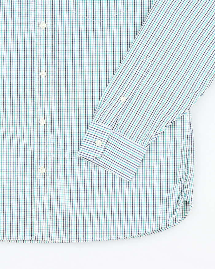 Vintage Club Monaco Checked Long Sleeve Shirt - L