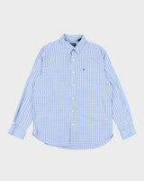 Vintage Chaps Checked Long Sleeve Shirt - XL