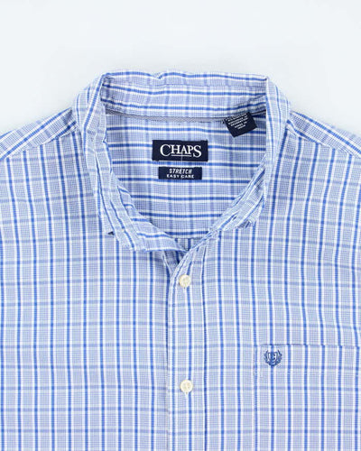 Vintage Chaps Checked Long Sleeve Shirt - XL