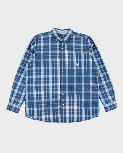 Vintage Chaps Checked Long Sleeve Shirt - XL