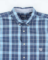 Vintage Chaps Checked Long Sleeve Shirt - XL