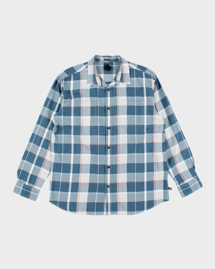 Vintage Dickies Checked Long Sleeve Shirt - L