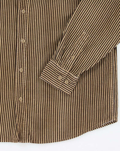 Vintage 90's Cherokee Striped Button Up Shirt - M