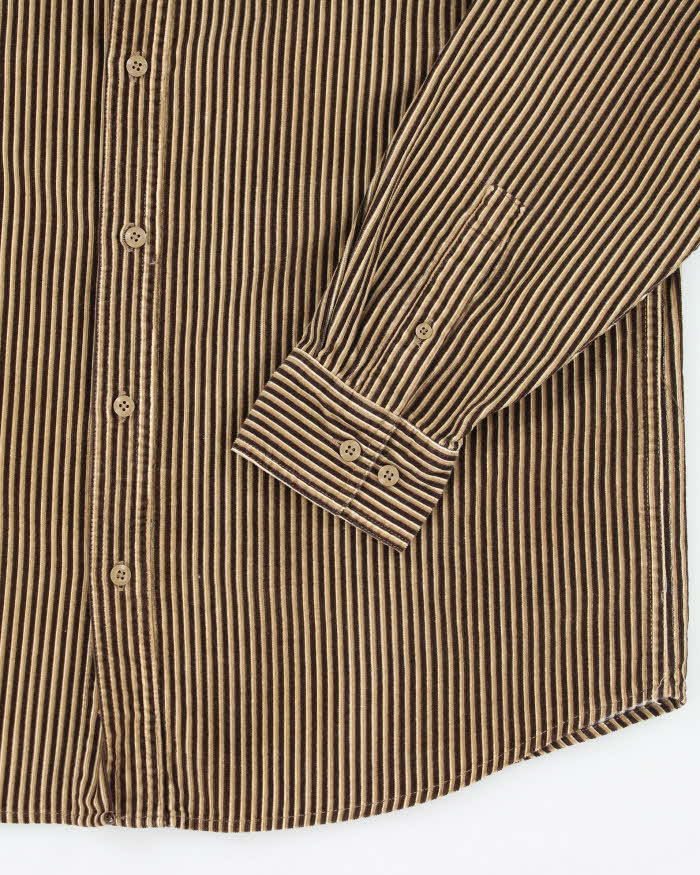 Vintage 90's Cherokee Striped Button Up Shirt - M