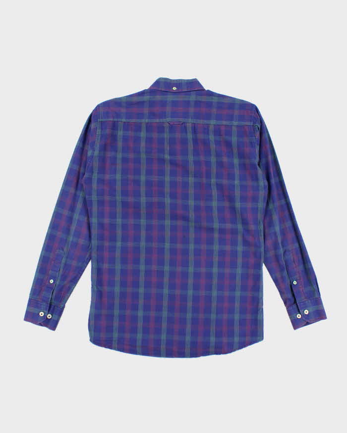Vintage 2000's Lacoste Striped Button Up Shirt - M