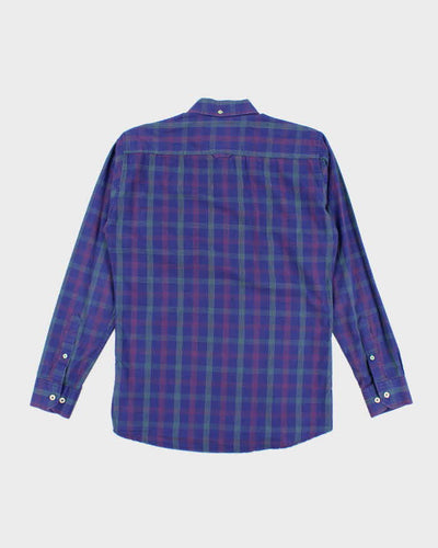 Vintage 2000's Lacoste Striped Button Up Shirt - M