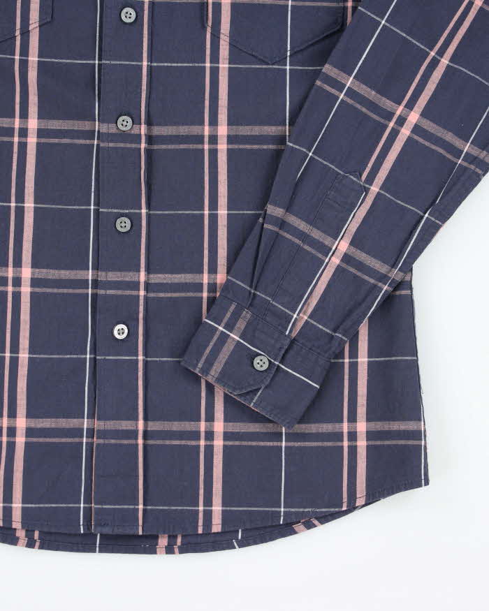 Vintage Wrangler Striped Button Up Shirt - S