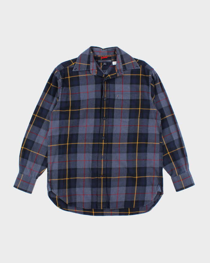 Vintage Tommy Hilfiger Checked Long Sleeve Shirt - S