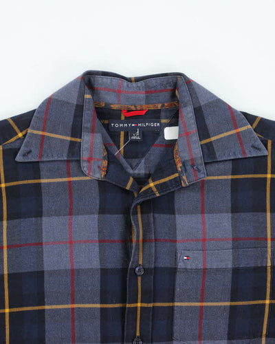 Vintage Tommy Hilfiger Checked Long Sleeve Shirt - S