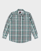 Vintage Columbia Checked Long Sleeve Shirt - M