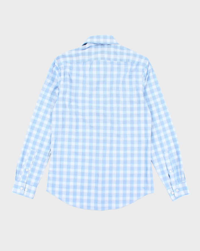 Vintage Y2k 00s Michael Kors Checked Long Sleeve Shirt - S