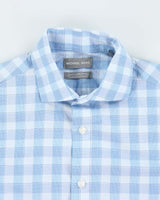 Vintage Y2k 00s Michael Kors Checked Long Sleeve Shirt - S