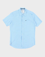 Vintage Y2k 00s Quick Silver Checked Short Sleeve Shirt - M