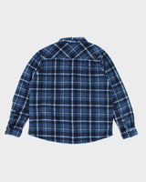 Vintage Y2k 00s Realtree Lined Checked Fleece Flannel Shirt - XL