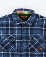 Vintage Y2k 00s Realtree Lined Checked Fleece Flannel Shirt - XL