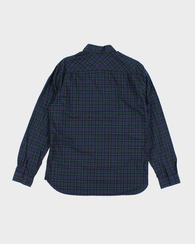 Vintage Fred Perry Checked Long Sleeve Shirt - M