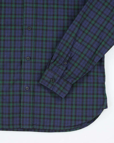 Vintage Fred Perry Checked Long Sleeve Shirt - M