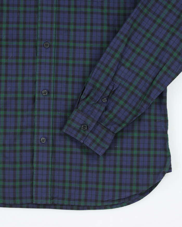 Vintage Fred Perry Checked Long Sleeve Shirt - M