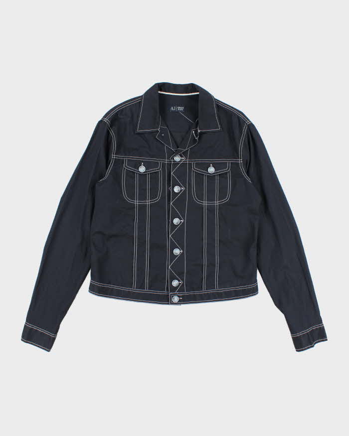 Vintage Armani Jeans Boxy Lightweight Shirt - L