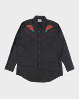 Vintage Ely Diamond Western Shirt - L