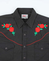 Vintage Ely Diamond Western Shirt - L