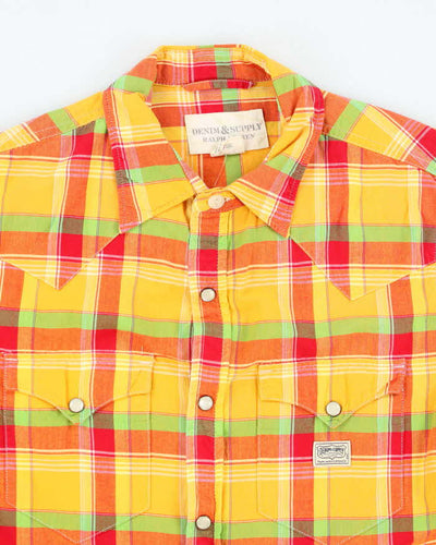 Vintage Ralph Lauren Western Checked Shirt - S