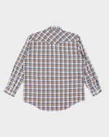 Vintage 70s Western Checked Shirt - L