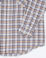 Vintage 70s Western Checked Shirt - L