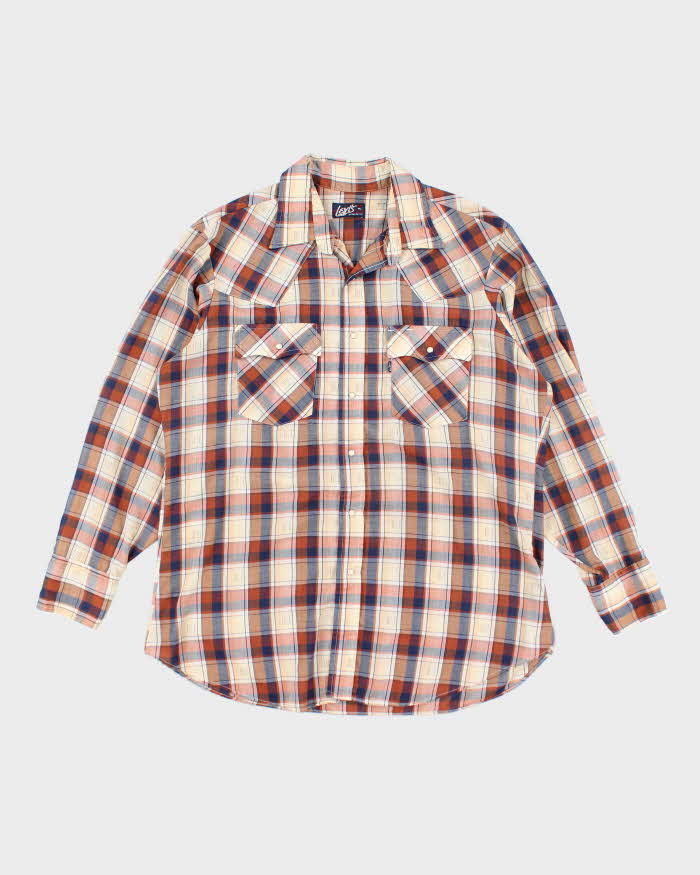 Vintage 80s Levi's Western Shirt - XL