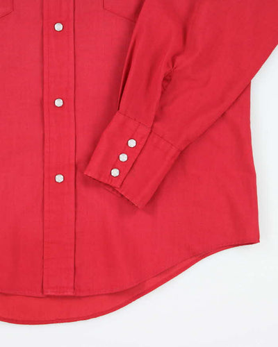 Vintage 70's High Country Western Snap Button Shirt - M