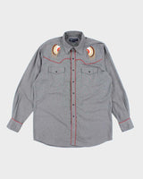 Vintage 2000's MWG Apparel Embroidered Western Style Shirt - L