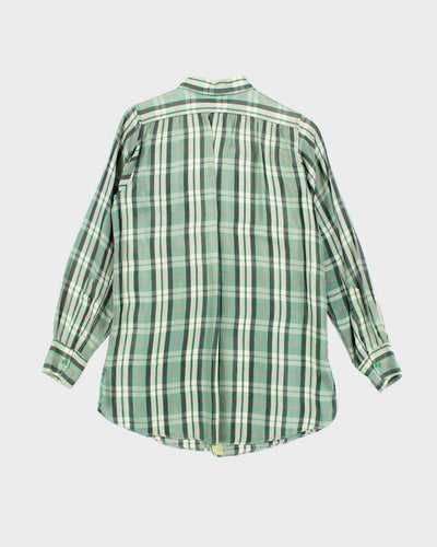 Vintage 1930's Miler Button Up Plaid Shirt - L