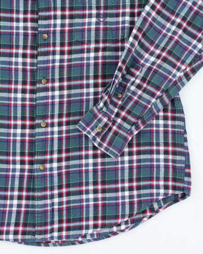 Vintage 2000's Chaps Striped Flannel Shirt - L