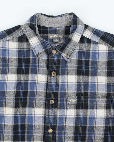 Vintage Eddie Bauer Oversized Heavyweight Flannel Shirt - L